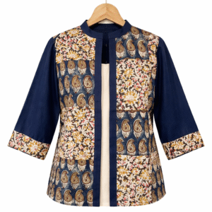 patchwork cotton jacket